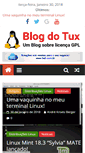 Mobile Screenshot of blogdotux.com.br